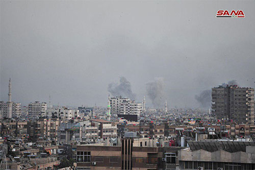 Erradicar a Daesh del sur de Damasco empieza bajo intenso fuego